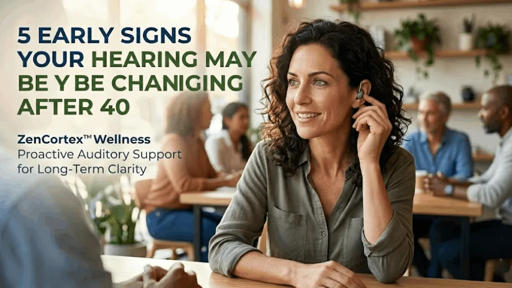 Early signs of hearing loss after 40