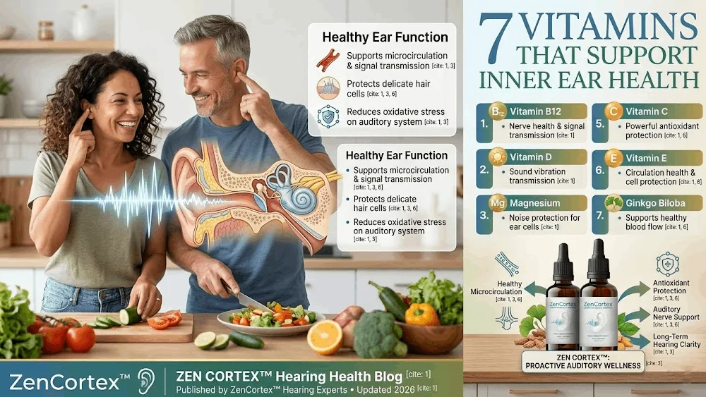 Natural antioxidants for inner ear health