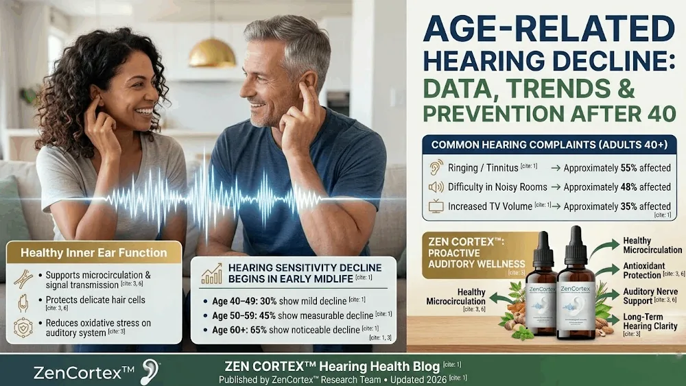 Age-related hearing decline research